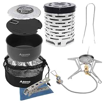 限定商品 SOTO SOD-331S フュージョントレック クッカーコンボ Amazon.co.jp: 【アウトドア応援セット】ソト セット SOTO No